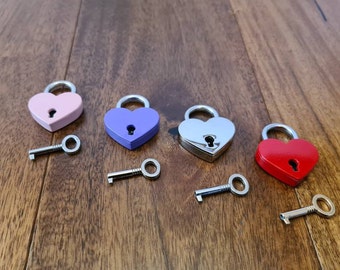 Heart shape padlock, mature bdsm fetish gear, discipline & bondage, adult, vegan friendly kink, uk seller