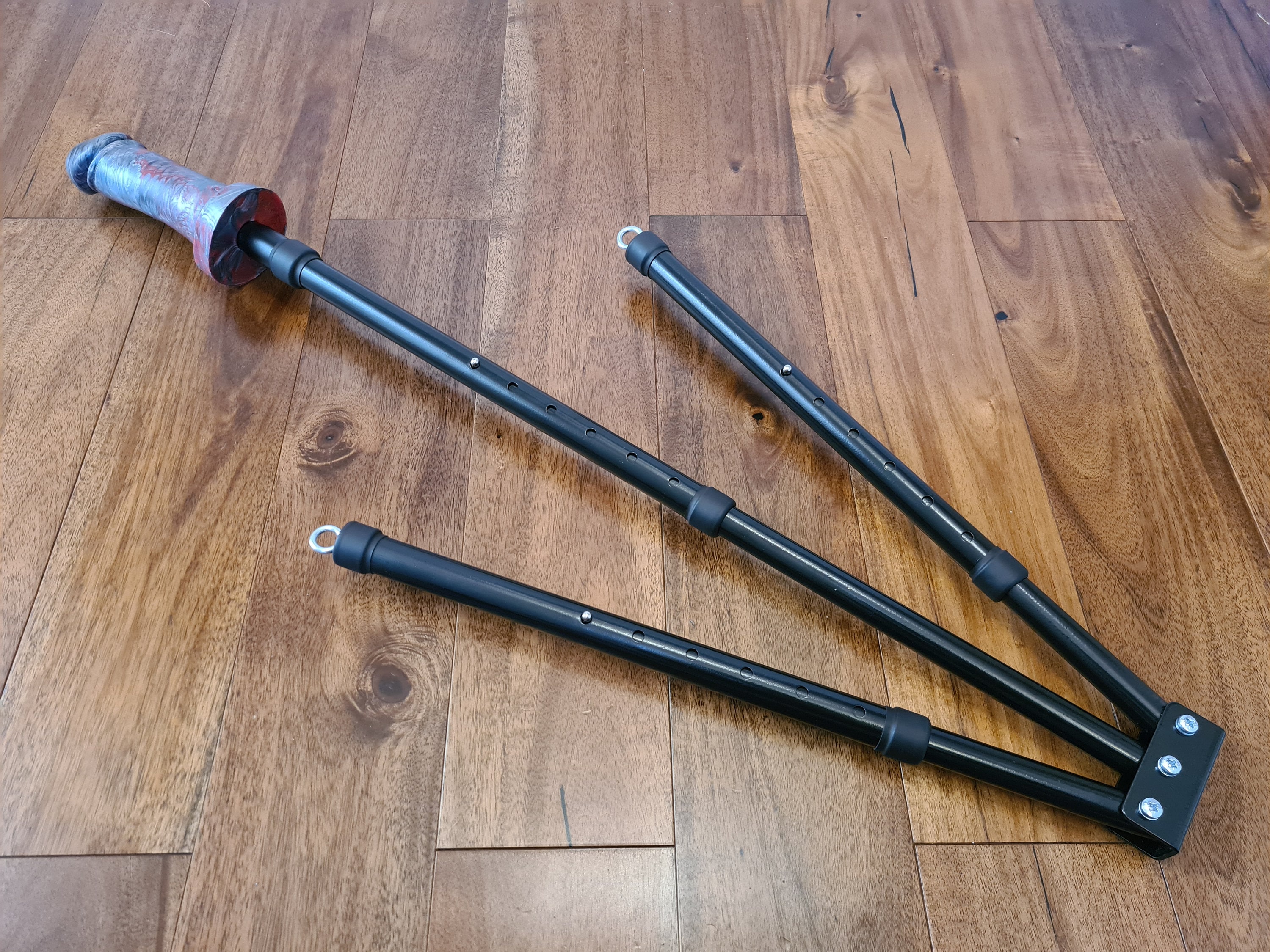 One Bar Prison, Adjustable Spreader Bar, Mature BDSM Fetish Gear, Bondage, Discipline