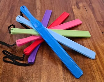 Long discipline paddle, intense impact play, mature bdsm fetish gear, uk seller