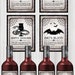 Printable Halloween Wine Labels, Wine Labels, Halloween Party, Adult ...