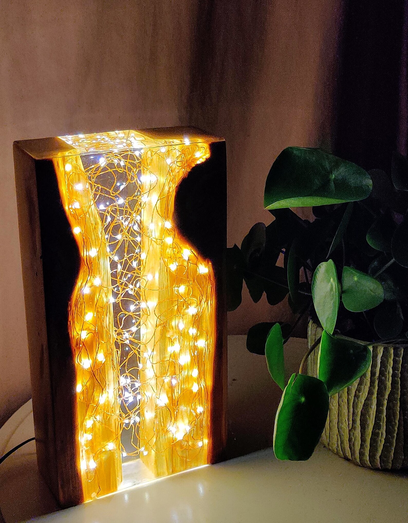 Reclaimed Wood Light Sculpture Sculpture Lamp Antique Etsy UK