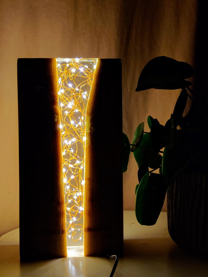 Reclaimed Wood Light Sculpture Sculpture Lamp Antique Etsy UK