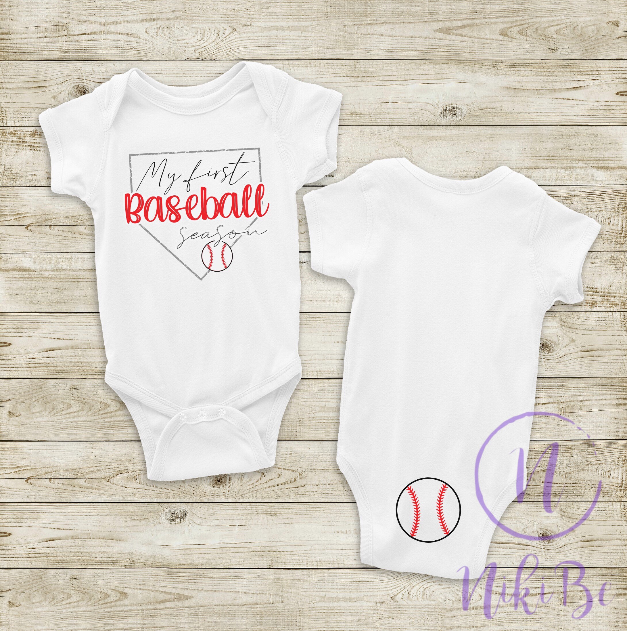 Baseball Onesie® / Infant Bodysuit / Baseball Etsy