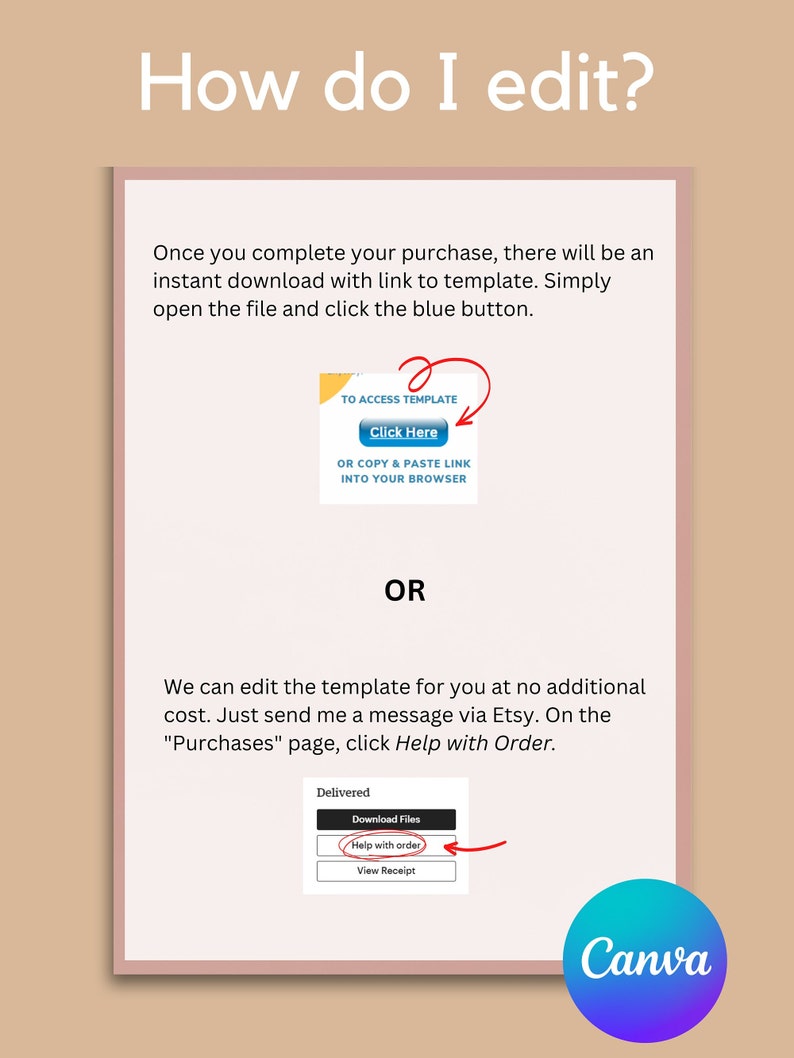 Printable Baby's First Year Modern Poster Template, 1st Birthday Photo ...