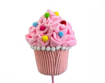 Pink Cupcake Pick