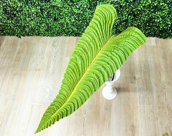 Green Palm Leaf Stem ~ 47 Inch