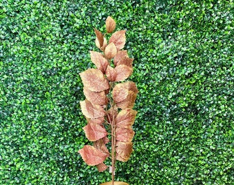 Metallic Beech Leaf Spray - 35in