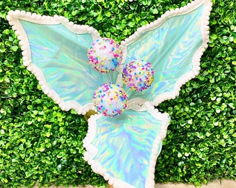XL Blue Candy Holly Pick - 14in x 14in