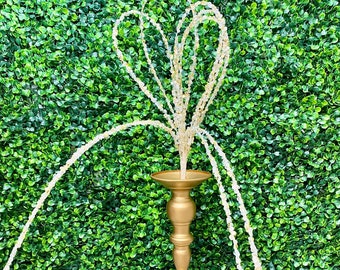 36" Gold Sequin Loop Spray