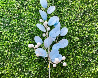 Blue Magnolia Leaves Spray ~ 30 Inch