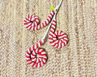 Peppermint Spiral Curly Spray ~ 30”