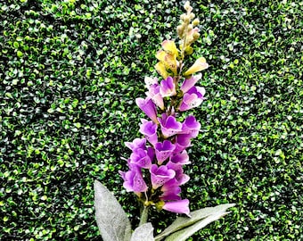 Lavender Foxglove Spray- 36 inch - ARTIFICIAL