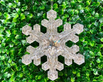 Silver Snowflake Ornament - 6 inch