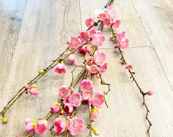 Plum Blossom Branch ~ PINK ~ 51”