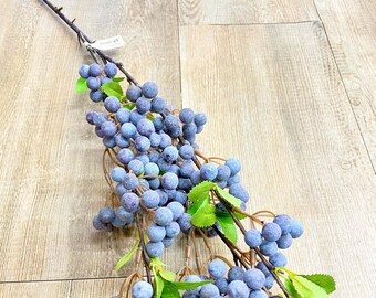 Berry Branch ~ Blue ~ 33”