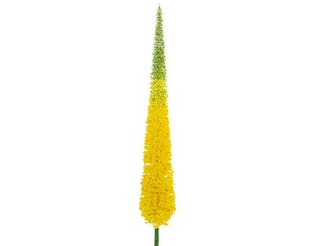 Large Yellow Foxtail Lily Spray - 44 inch