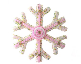 Candy Sprinkles XL Snowflake ~ 10 in