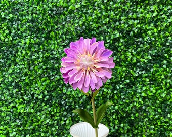 Lavender Purple Single  Zinnia - 18 inch