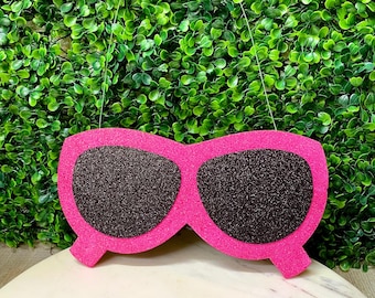EXCLUSIVE - Glitter Sunglasses - 10"H x 5.5"W