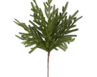 Real Touch Norfolk Pine Spray ~ 19 Inch