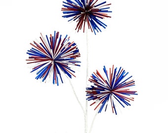 Patriotic Fireworks Spray - 28 inch