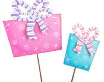 Round Top Collection ~ Pretty Pastel Packages ~ Set of 2