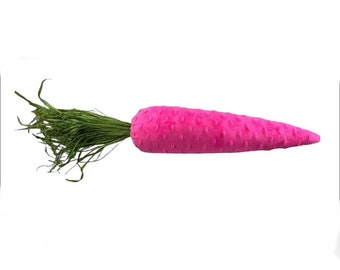 Hot Pink Plush Carrot ~ 20 Inch