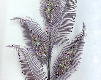 Lavender Festive Feathers - 28 inch