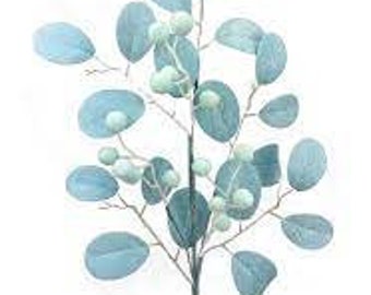Blue Magnolia Leaves Spray ~ 30 Inch