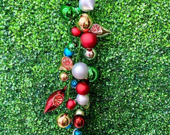 4' Vintage Ornament Ball Garland