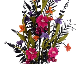 Halloween Floral Bush - 29 inch