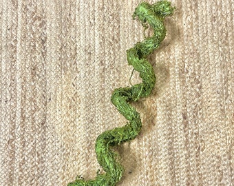 25.5” Spiral Moss Branch ~ wired, posable loops