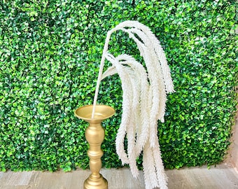 White Hanging Amaranthus Stem ~ 43 inch ~ Greenery Stem