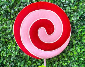 Pink and Red Lollipop Spray - H18 x D8