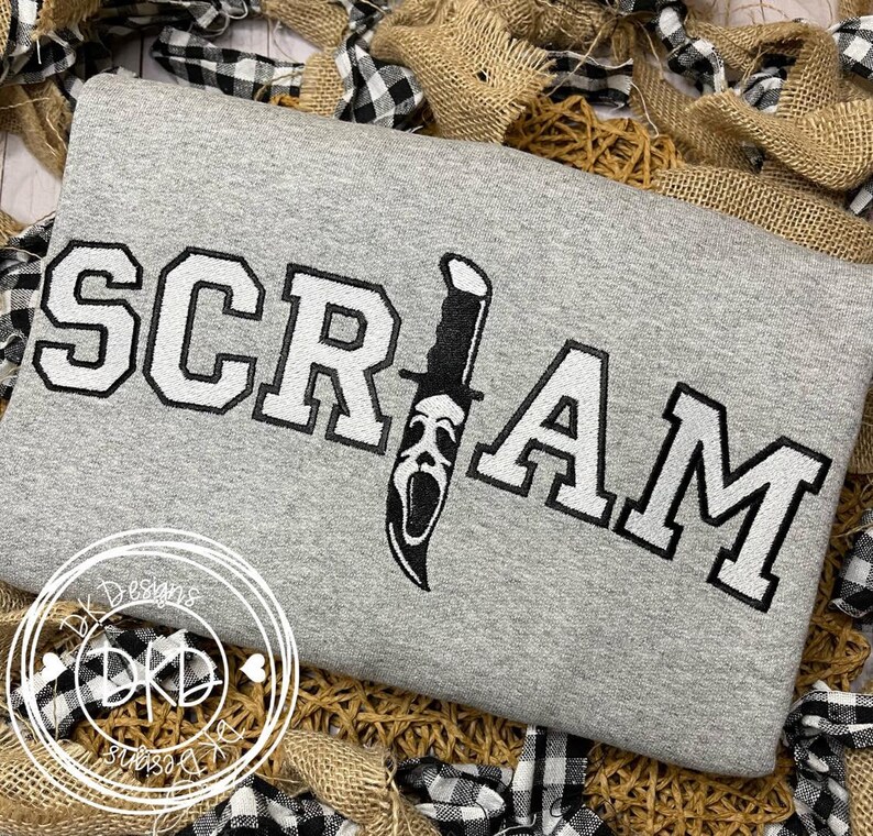 Scream Sweatshirt Scream Shirt Halloween Shirt Women Etsy