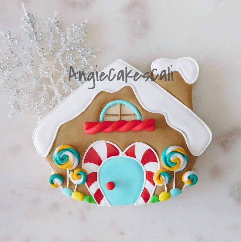 Gingerbread House Cookie Cutter 3D Printed Etsy