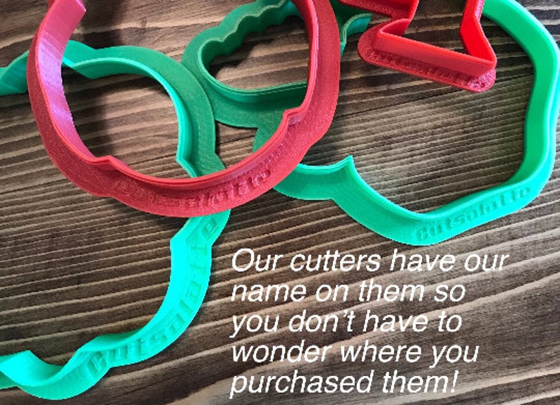 Square Cookie Cutter 3D Printed