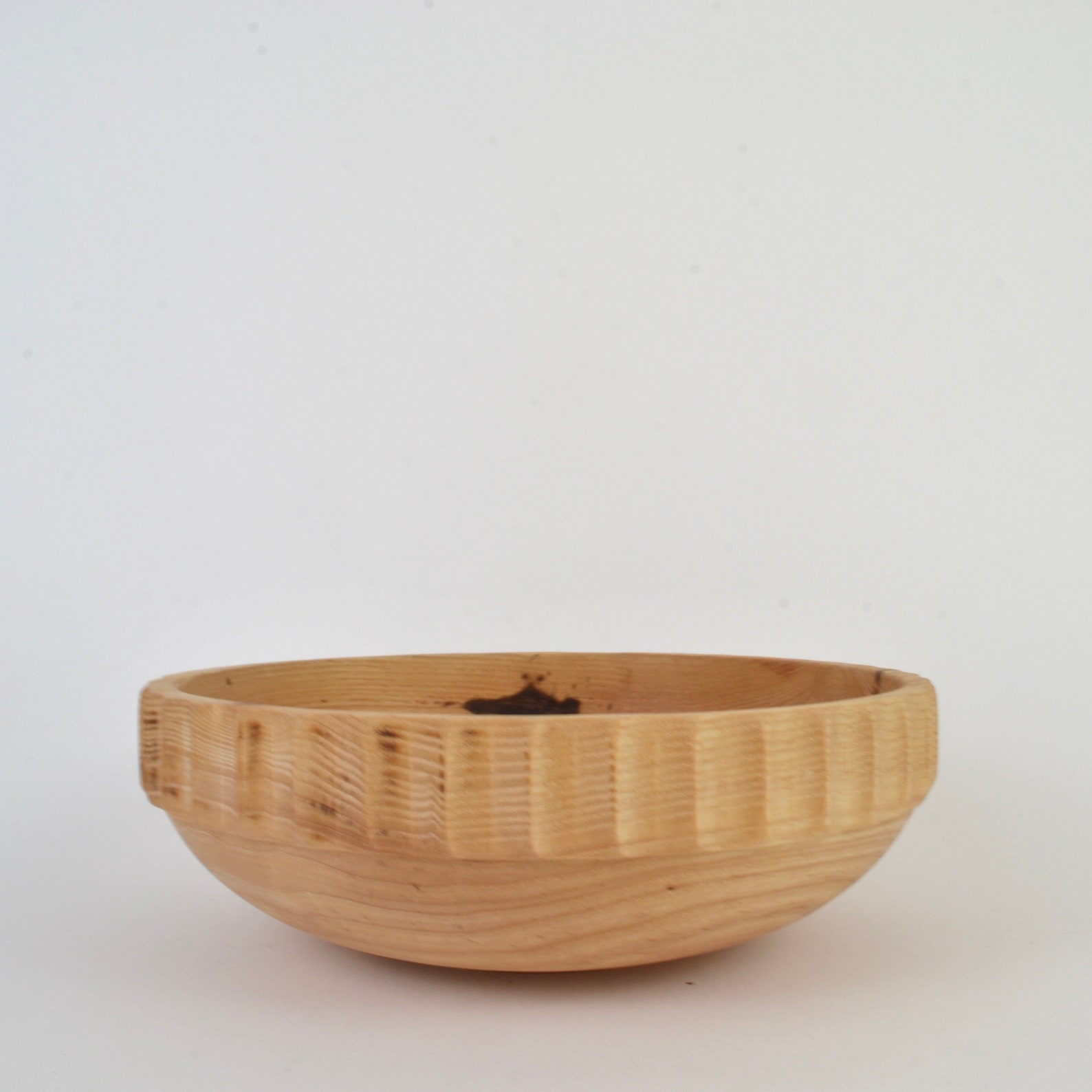 Handmade Wood Bowl Signed and Dated One of a Kind Etsy