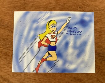 Supergirl print