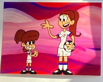Lynn Loud Meet Alex Morgan