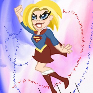 Supergirl print