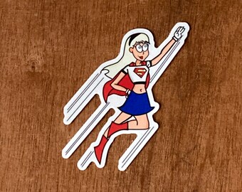 Supergirl smtas Version Sticker
