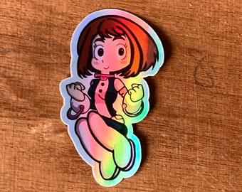 ochako holo sticker