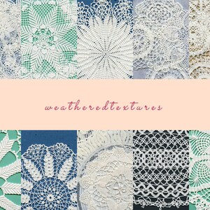 Lace Digital, Printable Kit, Printable Lace Paper, Boho Paper Kit, Junk ...