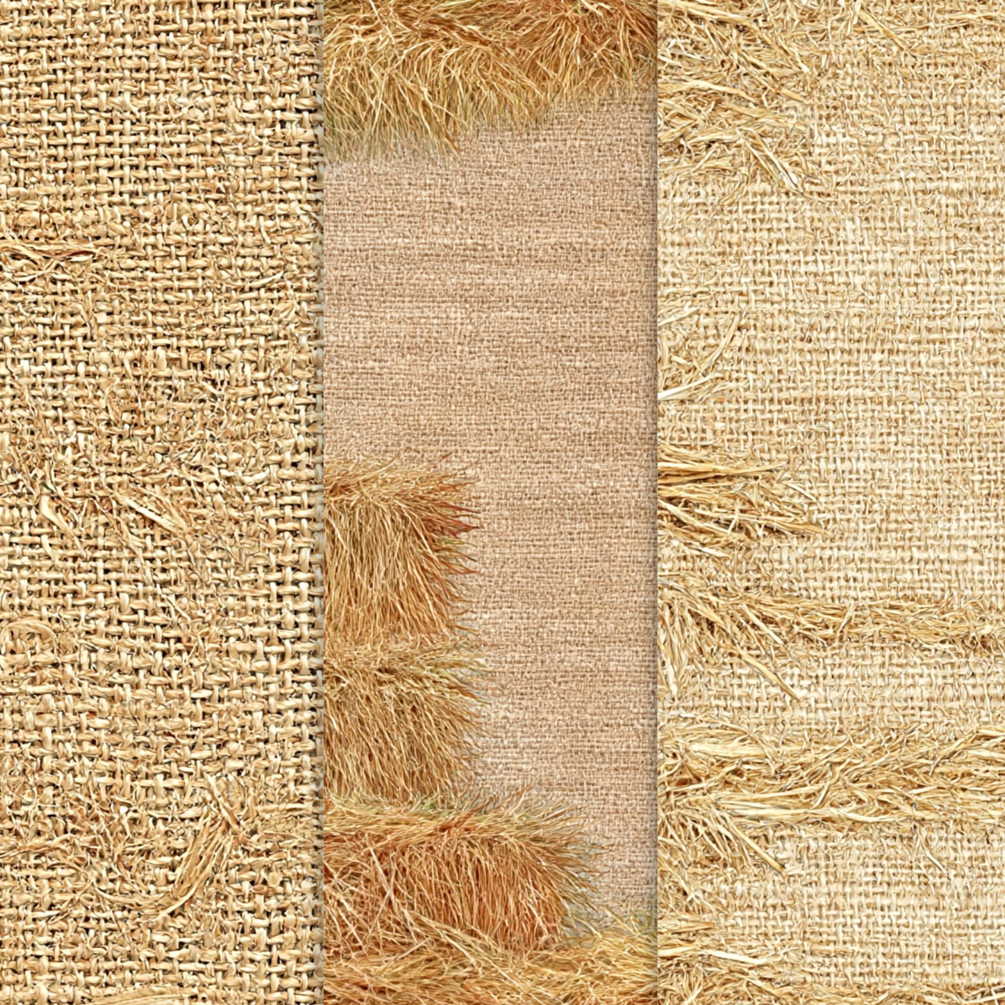 Burlap Texture Digital Paper: 20 Rustic Printable Sheets (Commercial Use)