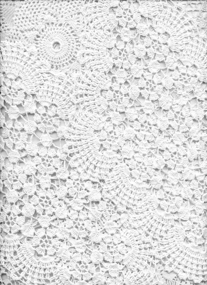 Lace Digital Printable Kit White Lace Paper Boho Paper Kit Etsy