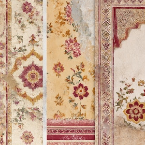 Shabby Papers Junk Journal Printable - 23 Grungy Vintage Collage Sheets for Digital & Supplies