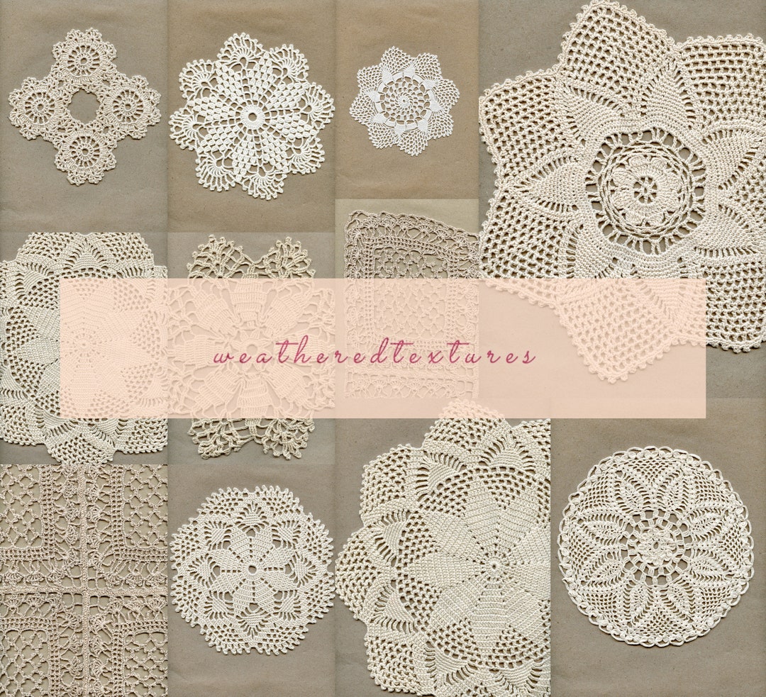 Printable Doilies, Digital Lace, Doilies Digital Download, Junk Journal ...