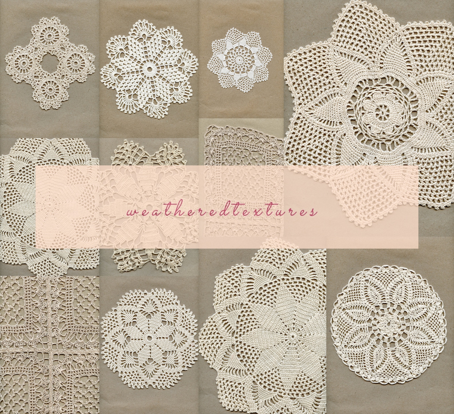 Printable Doilies Digital Lace Doilies Digital Download - Etsy