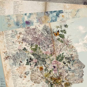 Pagine di diario "Positive Mindset Junk", 26 fogli JPG digitali per scrapbooking e planner creativi